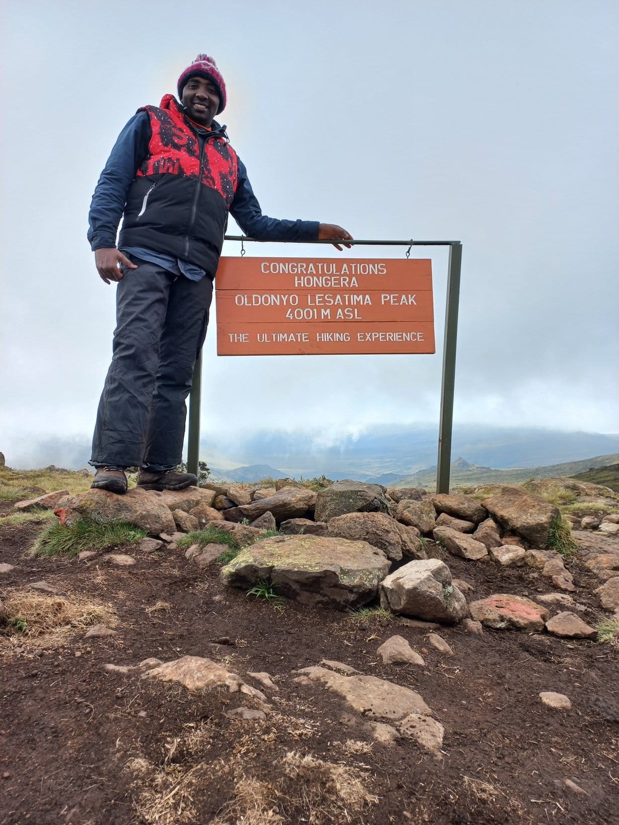 Nicasio Karani - Oldonyo LeSatima Peak